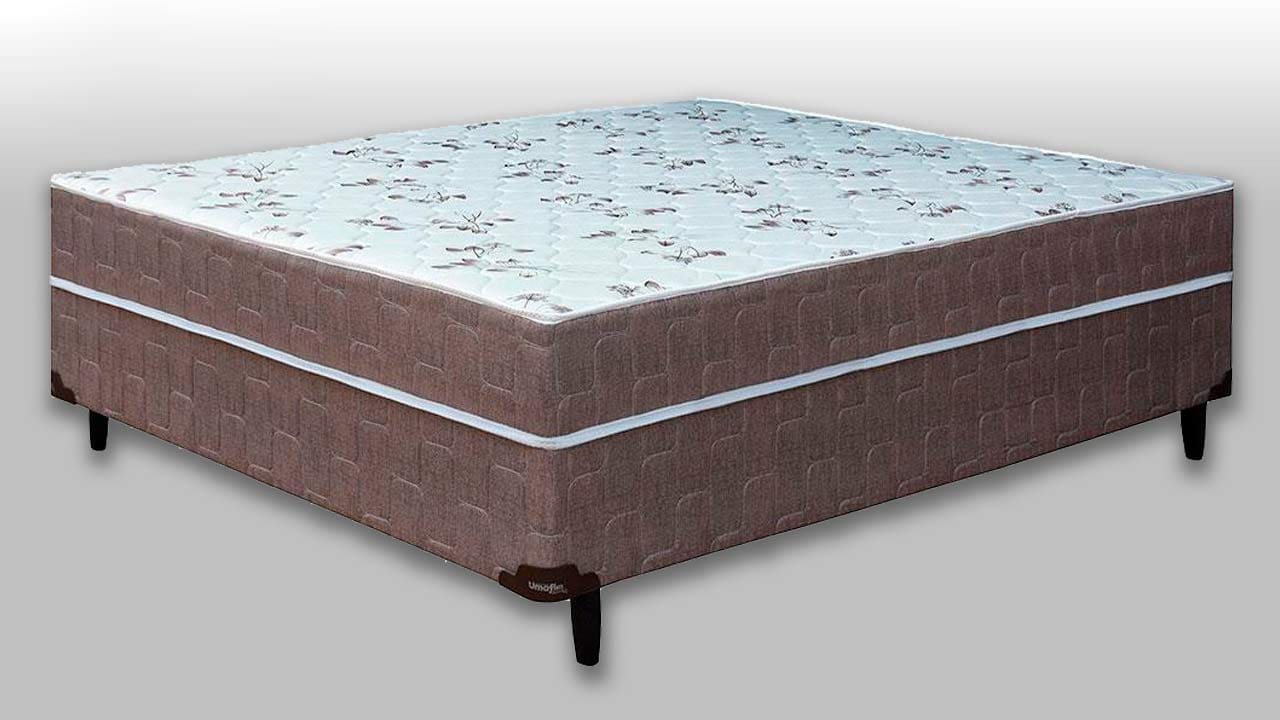 Cama Box Conjugada Casal New Florença com Molas Ensacadas 55x138x188cm - Ponta de Estoque 21