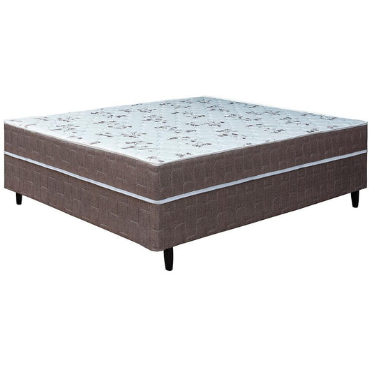Cama Box Conjugada Casal New Florença com Molas Ensacadas 55x138x188cm - Ponta de Estoque 21