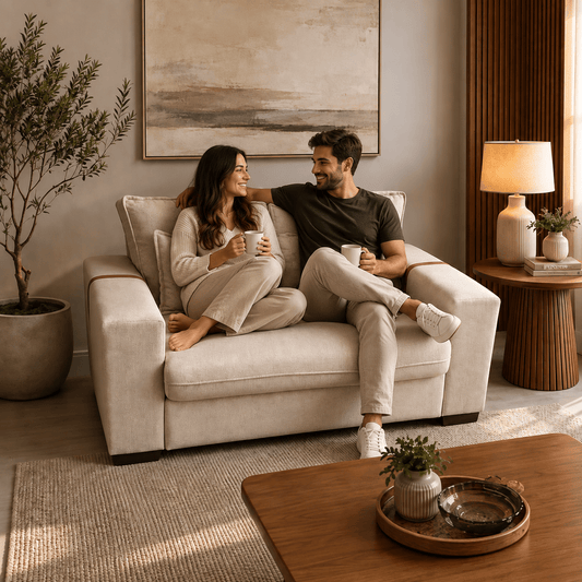 Sofá Fixo Napoli 1.5m Veludo Premium - P21 Outlet